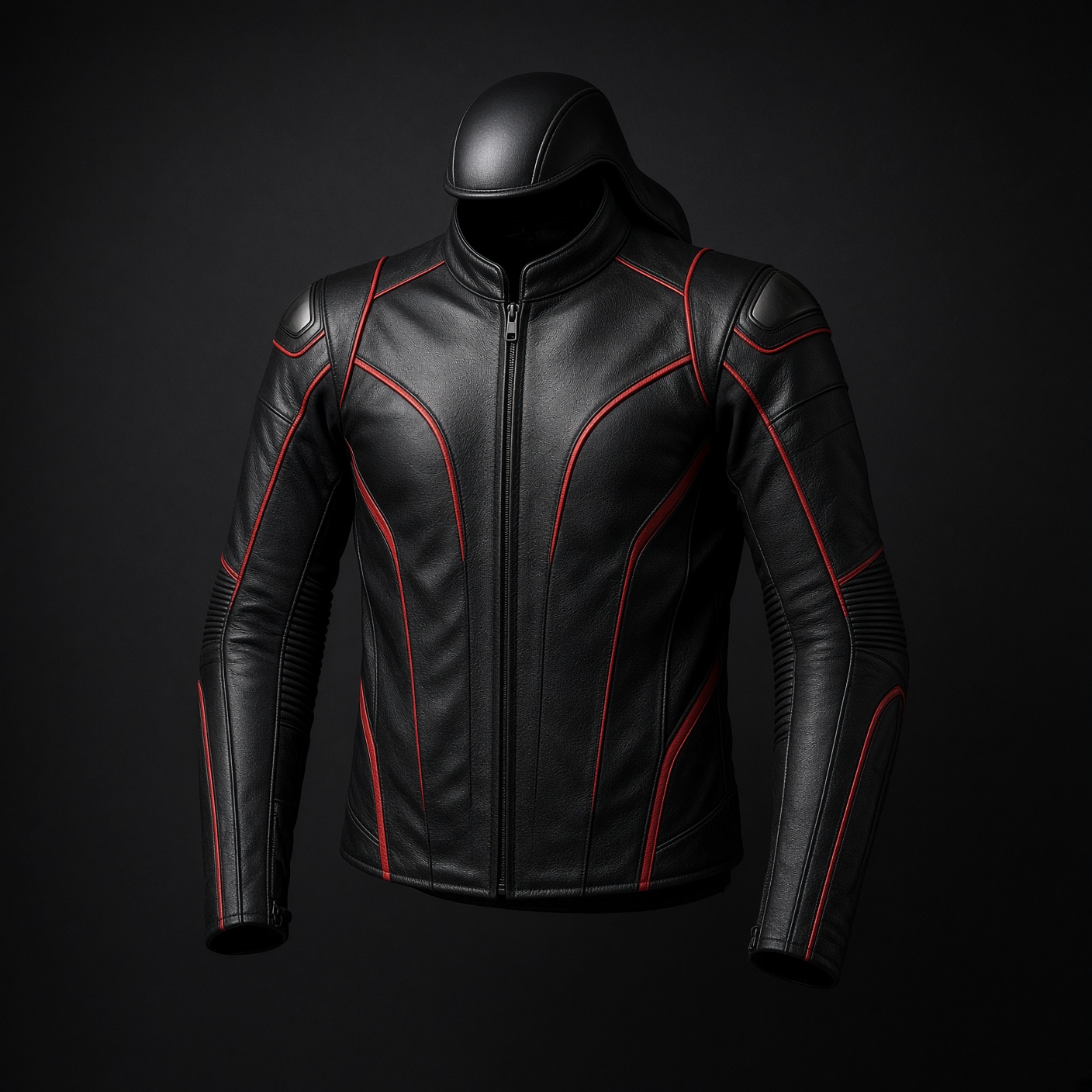 Apex Leather Race Jacket
